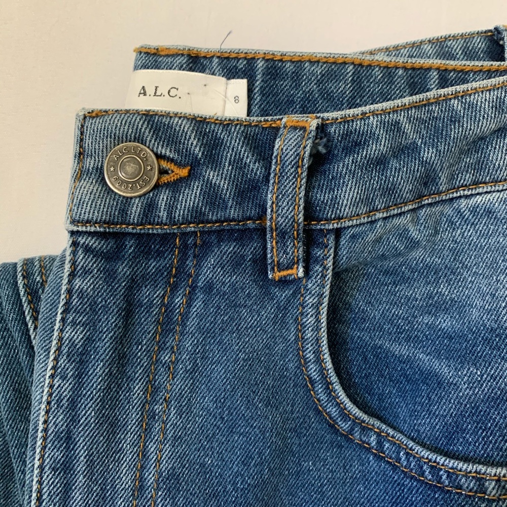 ❤️SOLD❤️ALC High Waisted Jeans Cropped BRAND NEW - Picture 8 of 8